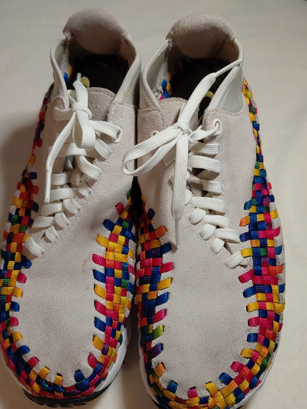 Nike Air Footscape Woven Chukka Premium Qs Rainbow 525250-11 Men's